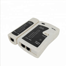 Digital LCD network line meter cable tester for RJ45 / BNC